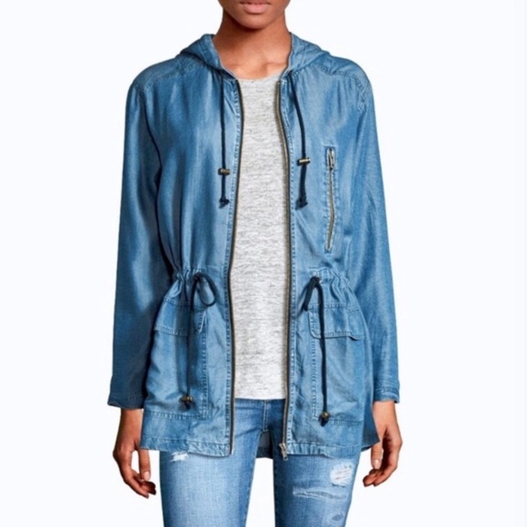 Walter Baker Dani pink lyocell anorak jacket large - Picture 9 of 9